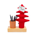 Kayigo-Lavender Kalemlik & Notluk Kırmızı çam-Masaüstü Organizer-4-Milagron.com