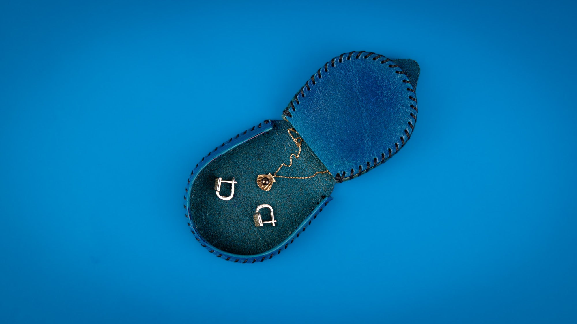 Kayigo-Pouchy Bozuk Para Cüzdanı Mavi-Cüzdan & Kartlık-4-Milagron.com