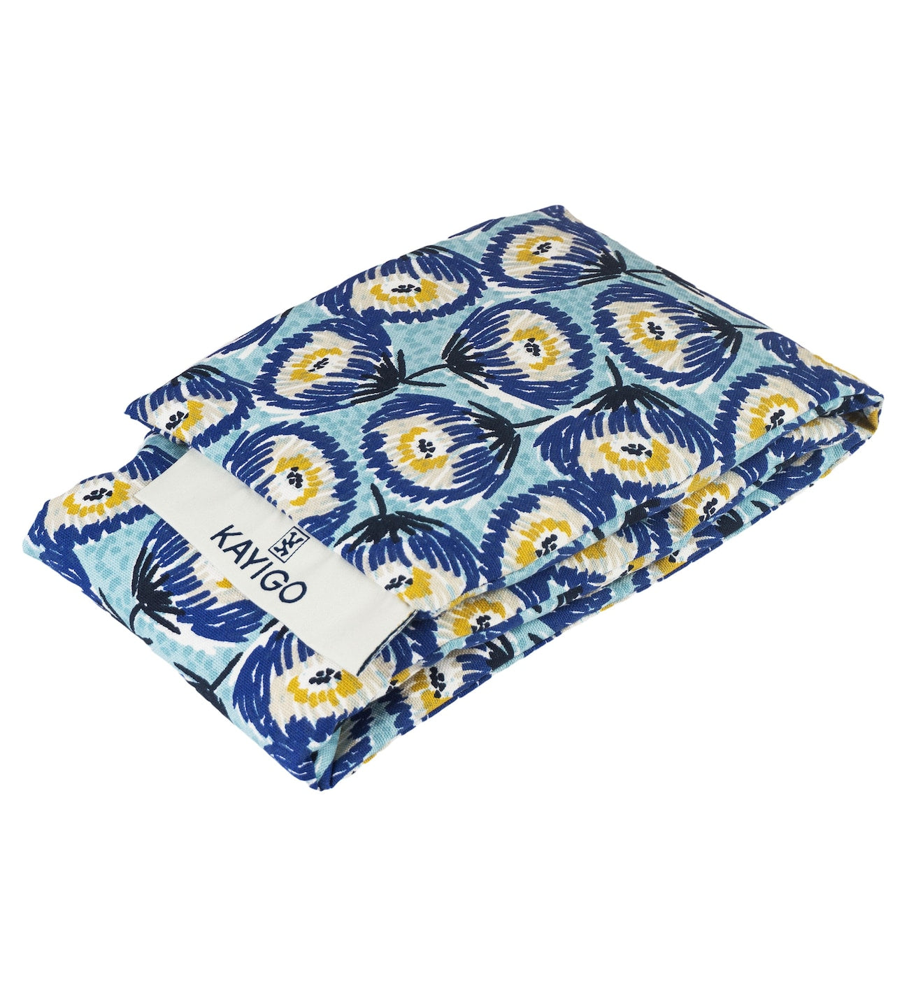 Kayigo-Warmy Lavantalı Ilık Sarılma Yastığı Mavi çiçekler-Boyun Yastığı-1-Milagron.com