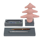 Kayigo-Woody Gri üçlü Ofis Seti Pembe çam-Masaüstü Organizer-1-Milagron.com