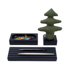 Kayigo-Woody Siyah üçlü Ofis Seti Yeşil çam-Masaüstü Organizer-1-Milagron.com