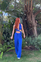 LA LOUVE-Majorelle Blue Büstiyer-Top-1-Milagron.com