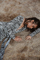 LA LOUVE-Zebra Dress-Elbise-8-Milagron.com
