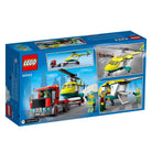 Lego-Lego City Kurtarma Helikopteri Nakliyesi 215 Parça +5 Yaş-Lego City-5-Milagron.com