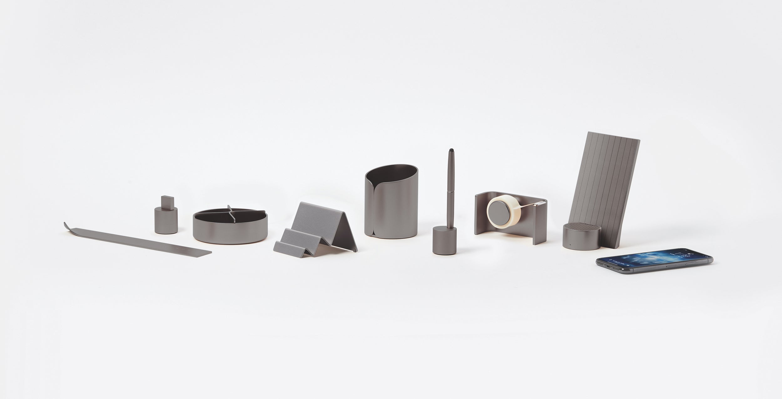 Lexon-City Yuvarlak Masa Düzenleyicisi-Masaüstü Organizer-2-Milagron.com