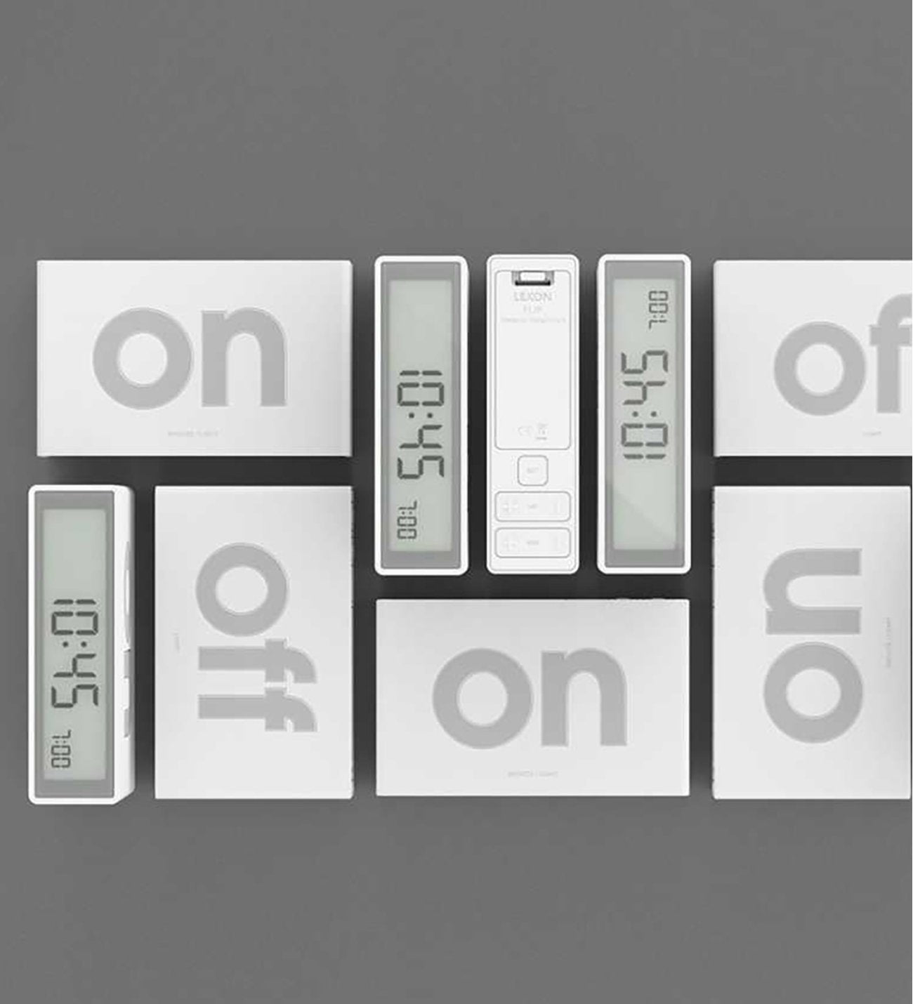 Lexon-Flip Alarm Saat-Masa Saati-2-Milagron.com