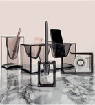 Lexon-Liquid Seti Gri-Masaüstü Organizer-1-Milagron.com