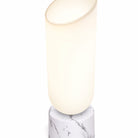 Lexon-Miami Ayarlanabilir Led Lamba Beyaz Mermer-Masa Lambası-3-Milagron.com