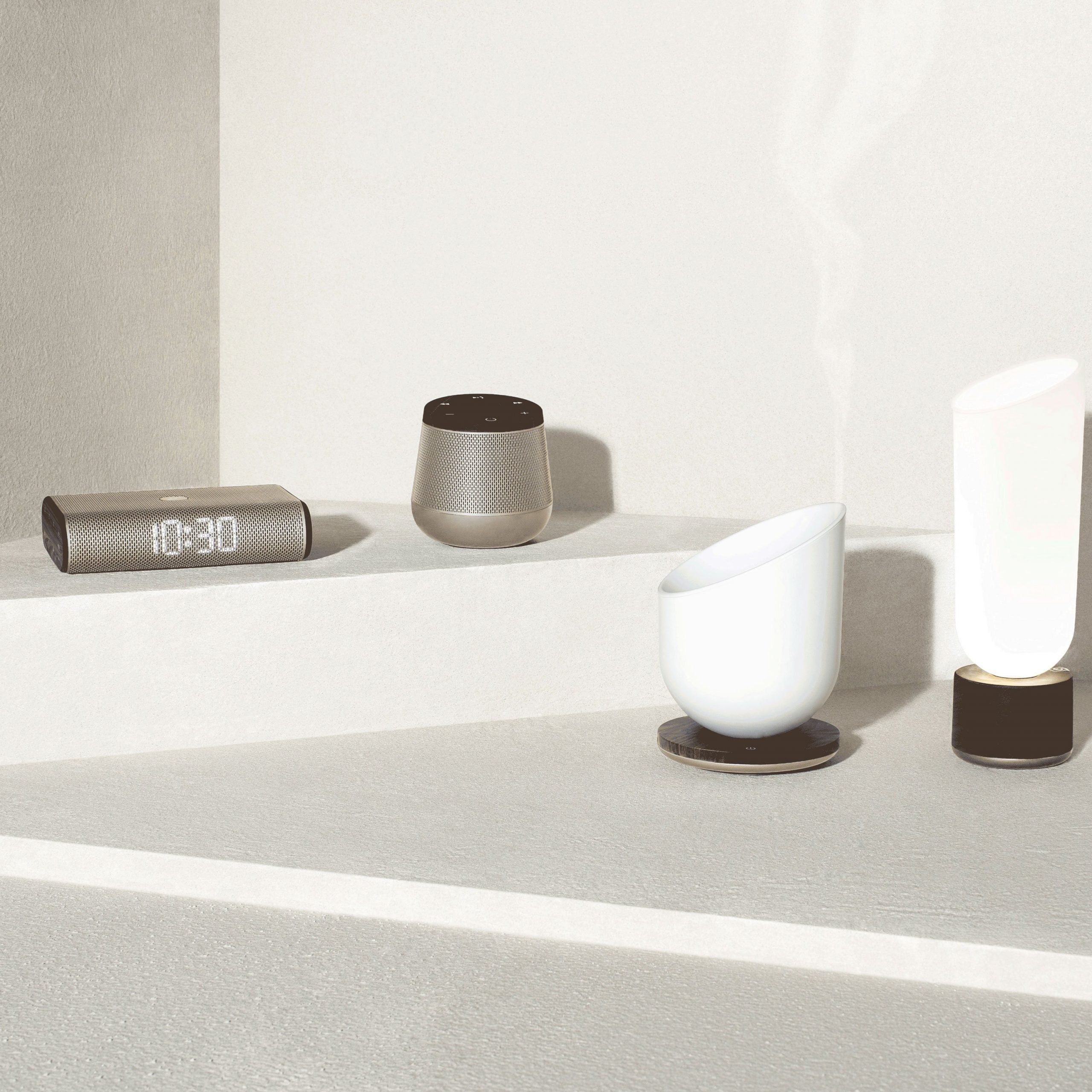 Lexon-Miami Ayarlanabilir Led Lamba Siyah Mermer-Masa Lambası-7-Milagron.com