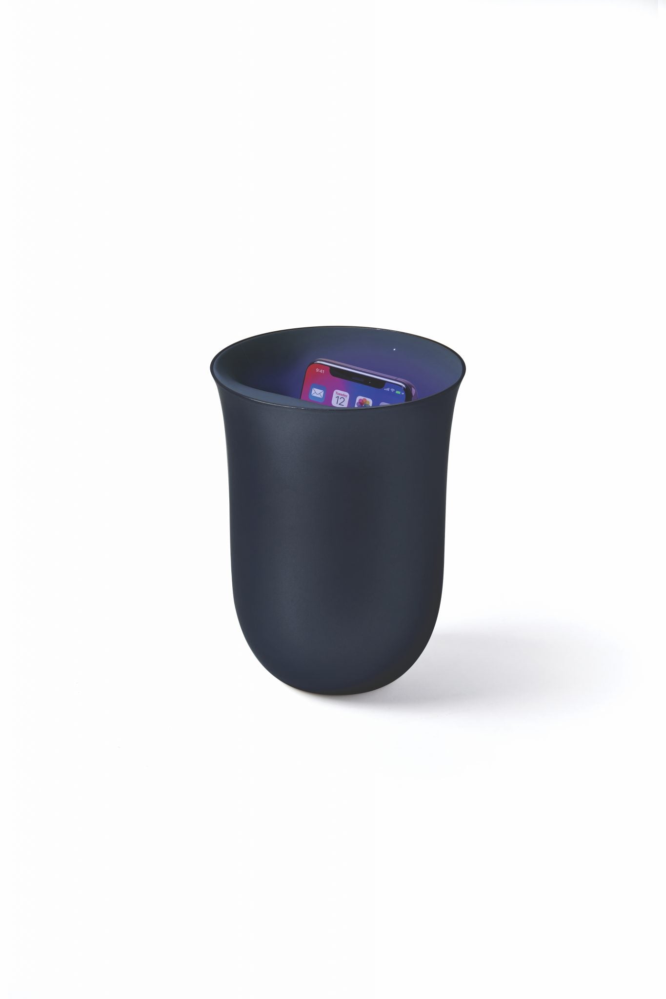 Lexon-Oblio Kablosuz şarj Cihazı Lacivert-Kablosuz Şarj Aleti-5-Milagron.com