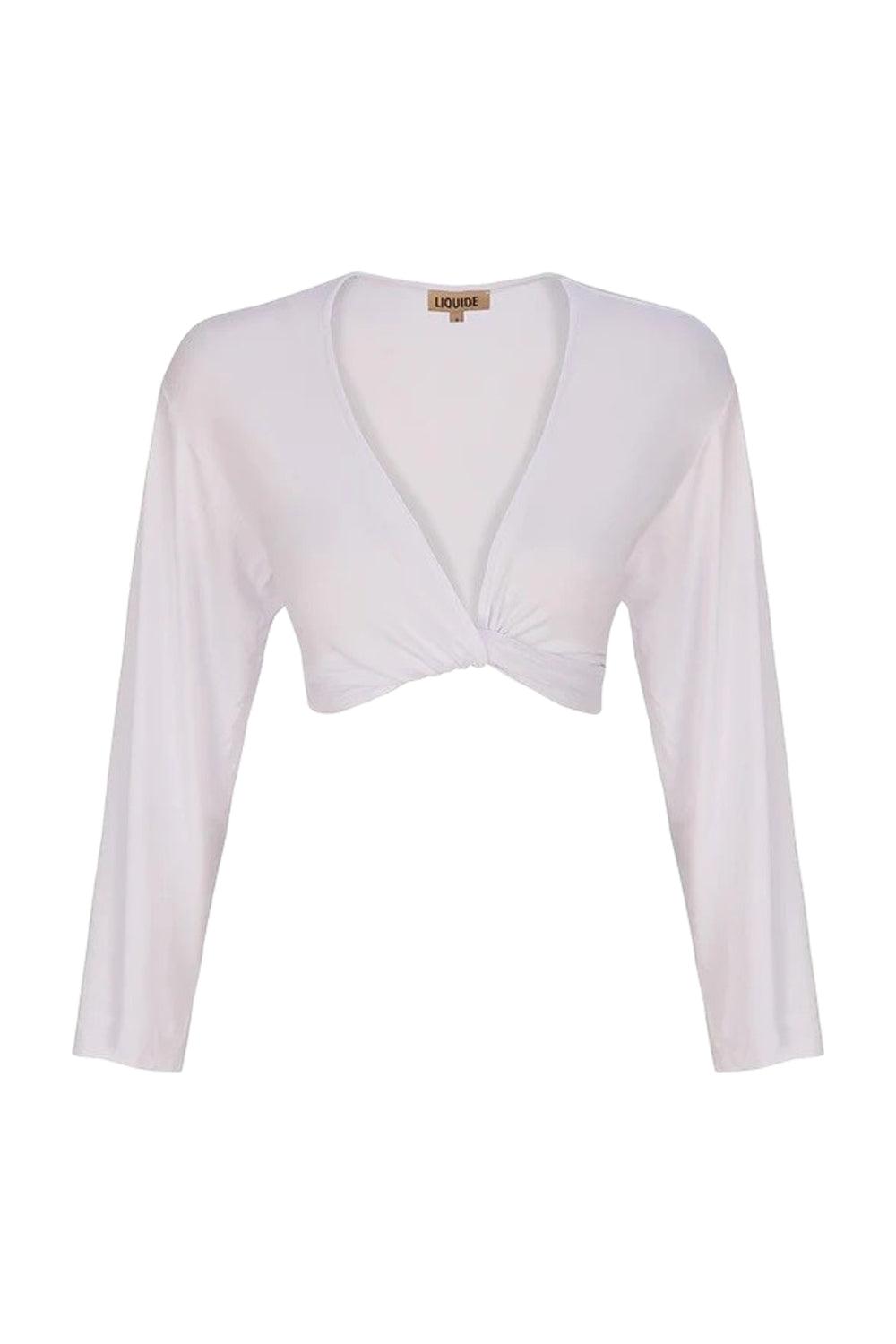 Liquide-SORUNLU - Chakra Bluz Beyaz-Bluz-5-Milagron.com