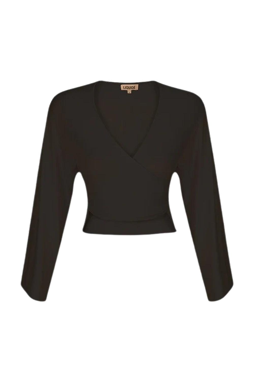 Liquide-SORUNLU - Chakra Bluz Siyah-Bluz-4-Milagron.com