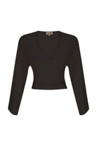 Liquide-SORUNLU - Chakra Bluz Siyah-Bluz-4-Milagron.com