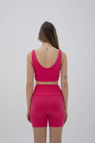 Liquide-SORUNLU - Stria Biker Tayt Pembe-Tayt-2-Milagron.com