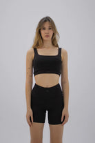 Liquide-SORUNLU - Stria Biker Tayt Siyah-Tayt-1-Milagron.com