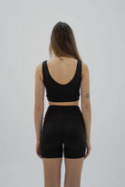 Liquide-SORUNLU - Stria Biker Tayt Siyah-Tayt-2-Milagron.com