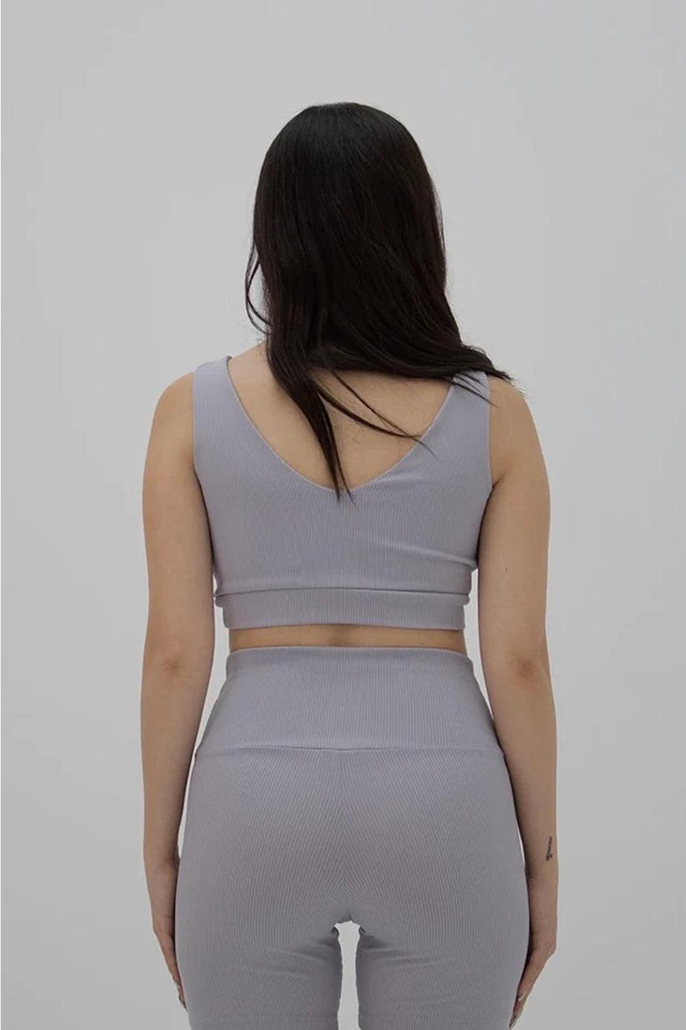 Liquide-SORUNLU - Stria Nan Bralet Gri-Spor Üstü-2-Milagron.com