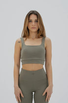 Liquide-SORUNLU - Stria Nan Bralet Haki-Spor Üstü-1-Milagron.com