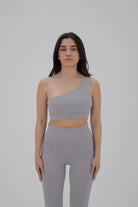 Liquide-SORUNLU - Stria Toga Bralet Gri-Spor Üstü-1-Milagron.com