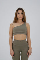 Liquide-SORUNLU - Stria Toga Bralet Haki-Spor Üstü-1-Milagron.com