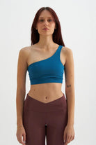 Liquide-SORUNLU - Toga Bralet Mavi-Spor Üstü-1-Milagron.com