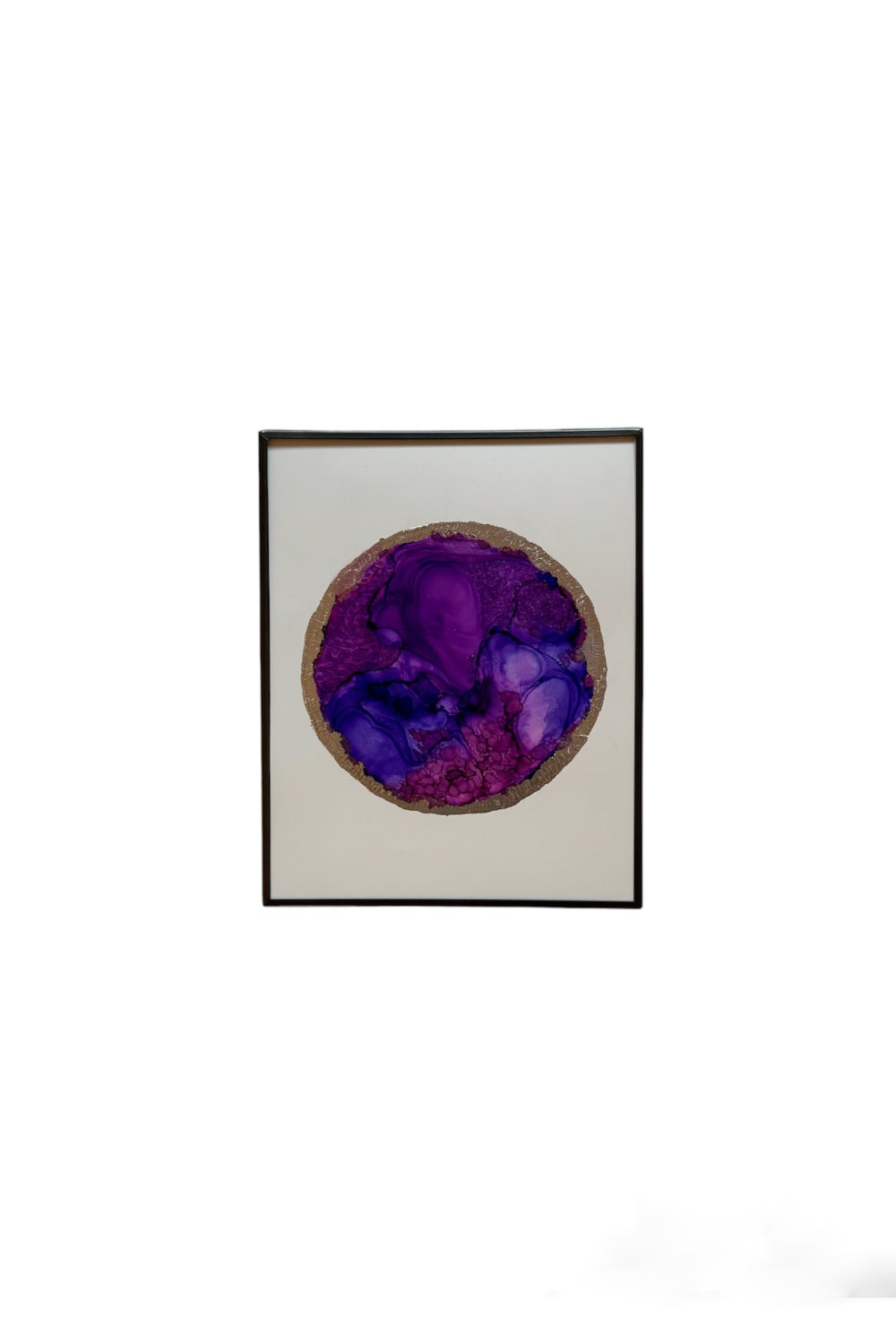 Melike Kara-'Sahasrara Çakra' Çerçeveli Tablo-Tablo-2-Milagron.com