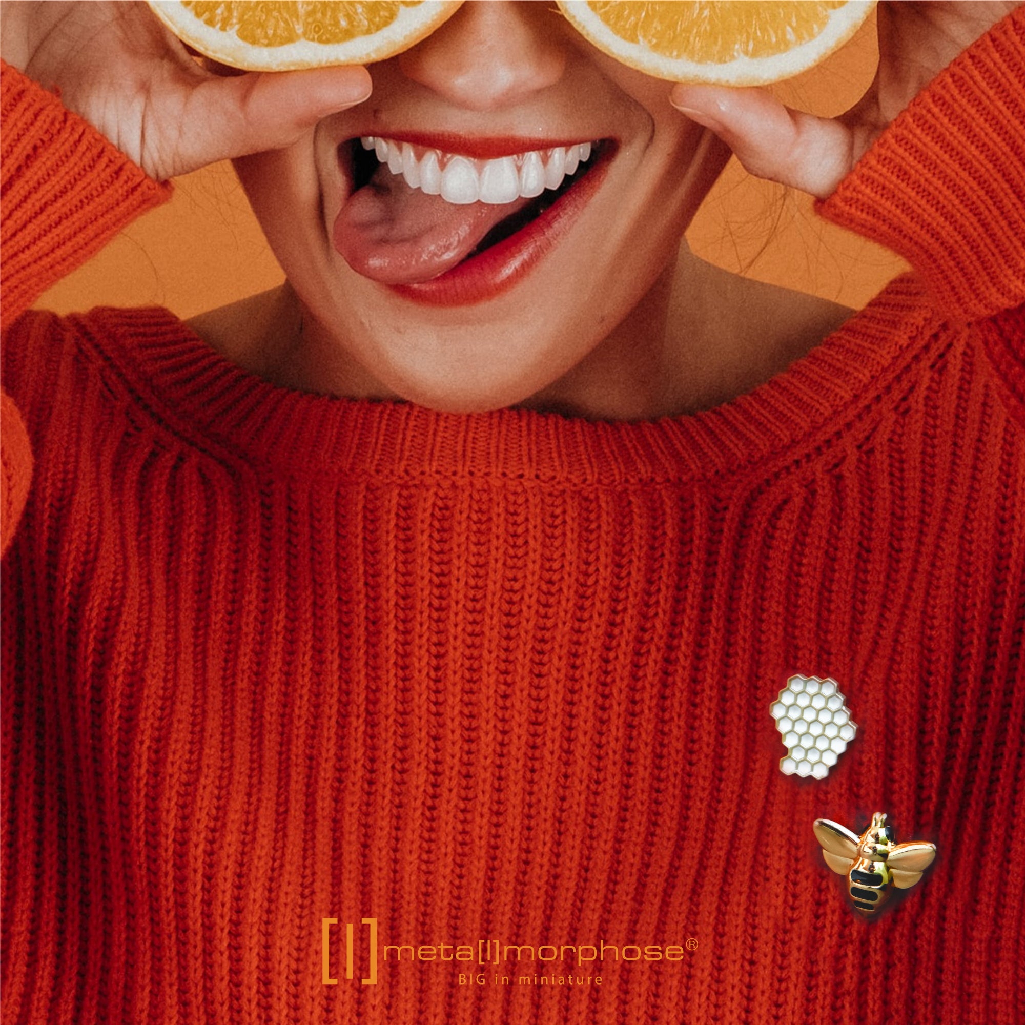 Metalmorphose-Arı & Petek Broş Seti-Rozet-6-Milagron.com