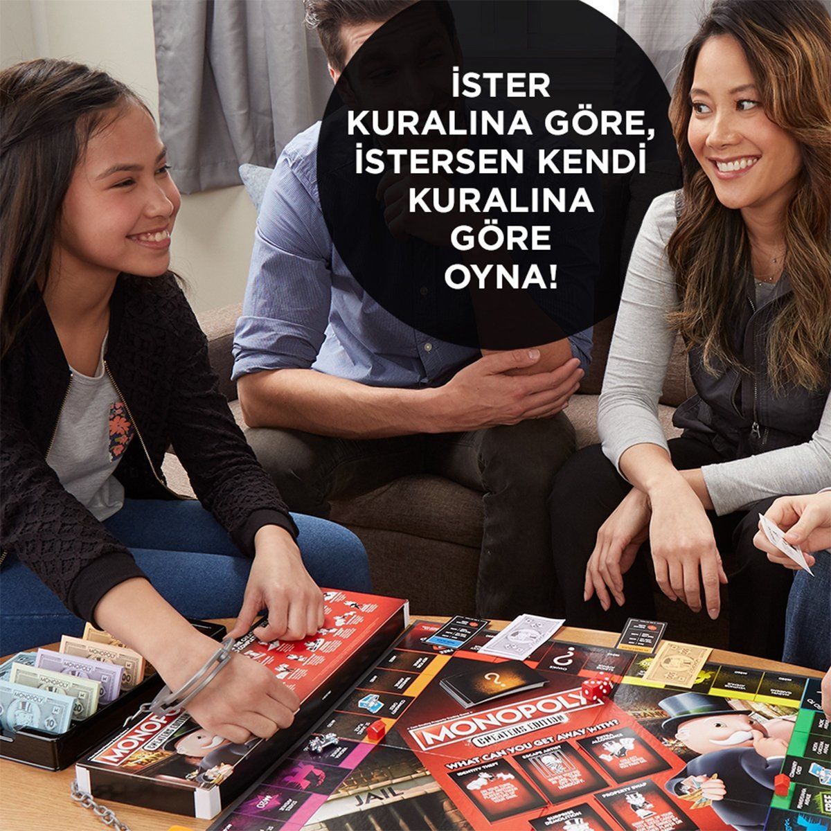 Monopoly-Monopoly Cheaters Edition / +8 Yaş-Kutu Oyunları-6-Milagron.com