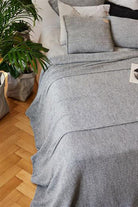 Moyha-Wooly Gri Yatak Örtüsü (250 x 220)-Yatak Örtüsü-2-Milagron.com