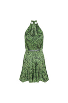 Mozto-SORUNLU - Layla Leopar Printed Satin Mini Dress-Elbise-5-Milagron.com