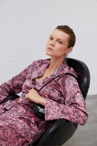 Mozto-SORUNLU - Thalia Satin Shirt-Gömlek-5-Milagron.com