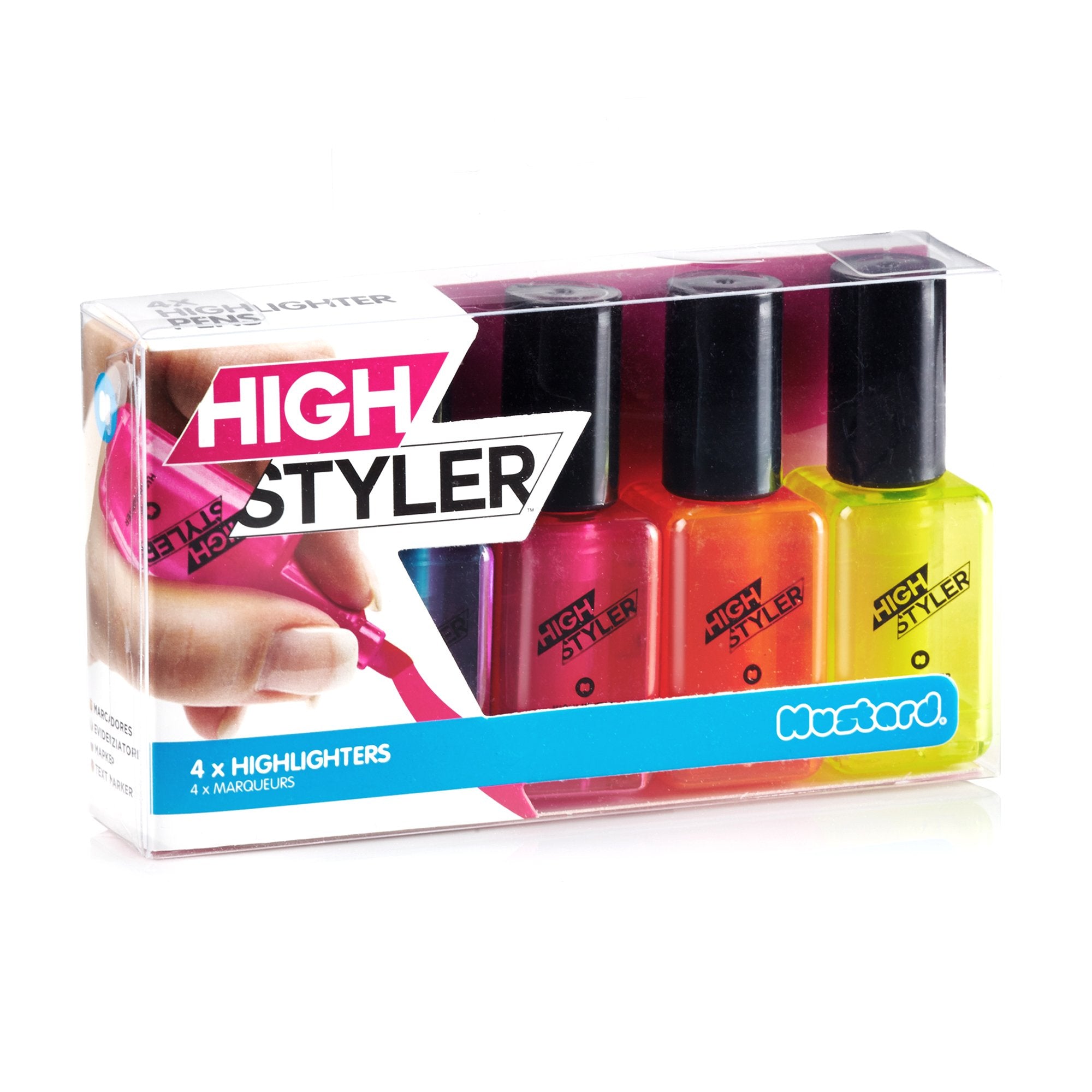 Mustard-Mustard Neon Fosforlu Kalemler-Kalem-2-Milagron.com