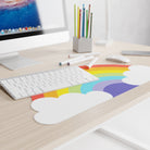 Mustard-Mustard Rainbow Mousepad-Mouse Pad-3-Milagron.com