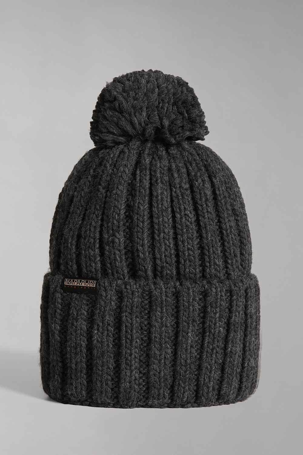 Napapijri-Semiury 5 Dark Grey Melange-Bere-4-Milagron.com