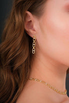 Nayra Jewelry-Triple Sequence Küpe-Küpe-3-Milagron.com