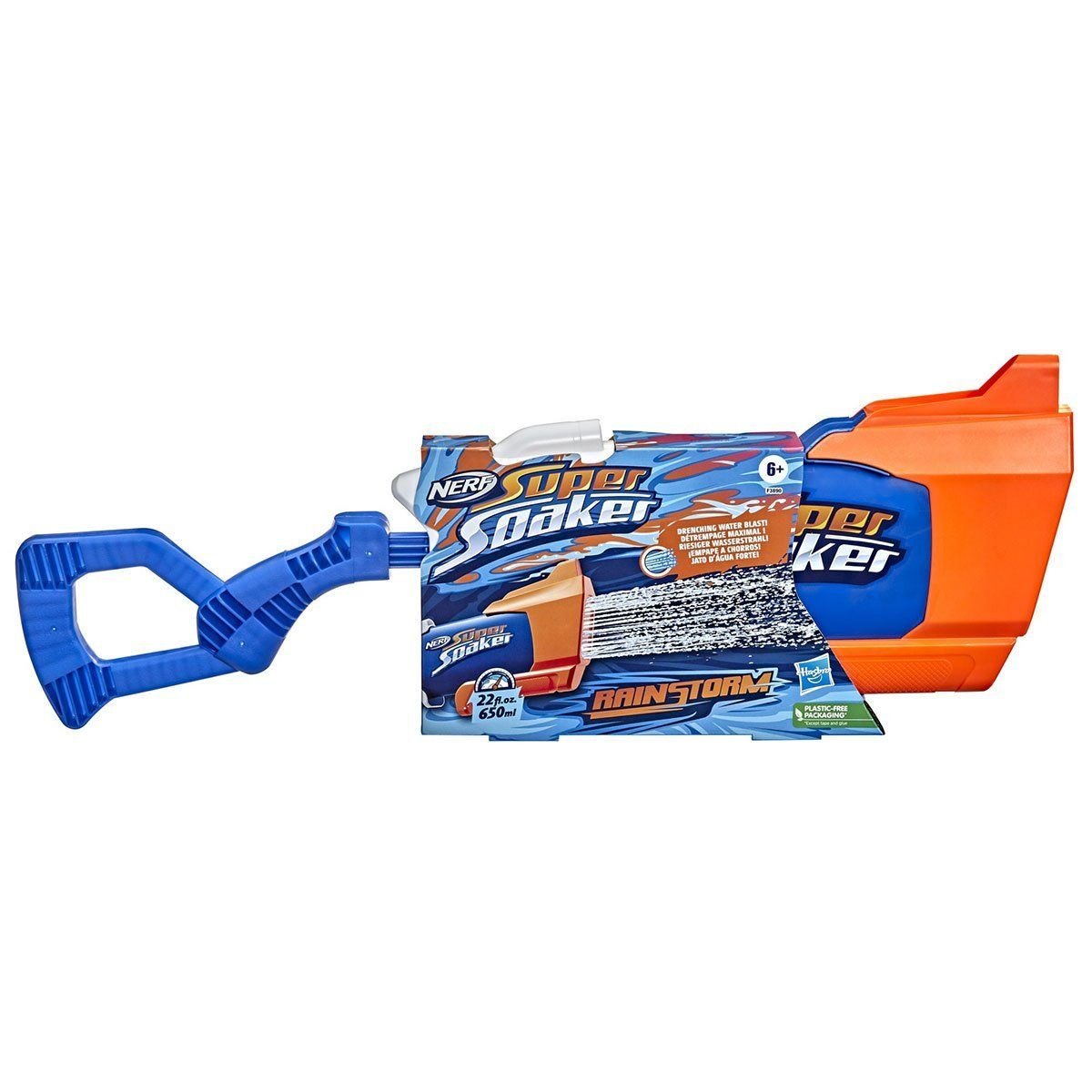 Nerf-Nerf Super Soaker Rainstorm +6 Yaş-Oyuncak Silah-1-Milagron.com