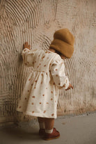 OhLaLaKoala-Palamut Baskılı Kız Çocuk Elbise-Çocuk Elbise & Tulum-6-Milagron.com