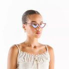 Okkia-Okkia Adriana Ekran Koruyucu Gözlük Cat Eyes Tataruga-Güneş Gözlüğü-2-Milagron.com