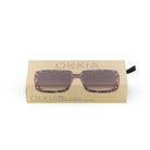 Okkia-Okkia Alessia Unisex Güneş Gözlüğü Klasik Havana-Güneş Gözlüğü-9-Milagron.com