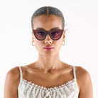 Okkia-Okkia Claudia Big Cat Güneş Gözlüğü Turtle-Güneş Gözlüğü-3-Milagron.com