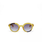 Okkia-Okkia Lauro Unisex Yuvarlak Sarı Havana Güneş Gözlüğü Siyah Gradyan-Güneş Gözlüğü-5-Milagron.com