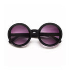Okkia-Okkia Monica Unisex Büyük Yuvarlak Güneş Gözlüğü Siyah-Güneş Gözlüğü-1-Milagron.com