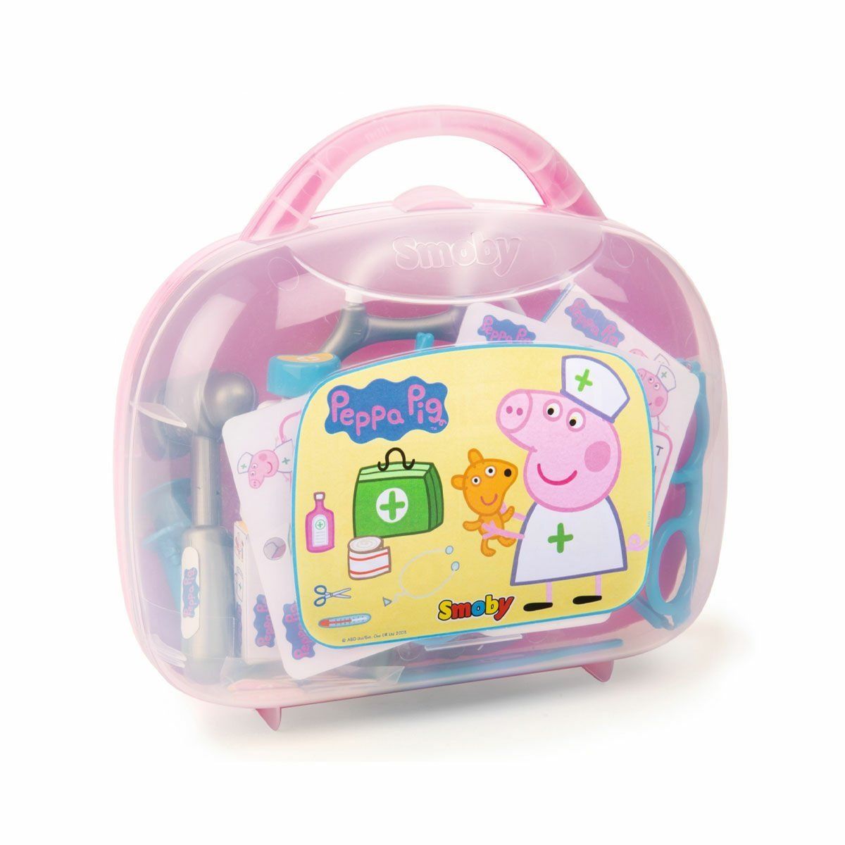 Peppa Pig-Peppa Doktor Bavulu-Oyuncak Bebek ve Oyun Setleri-2-Milagron.com