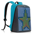 Pix-Pix Cyan Led Ekranlı Akıllı Sırt Çantası-Sırt Çantası-1-Milagron.com