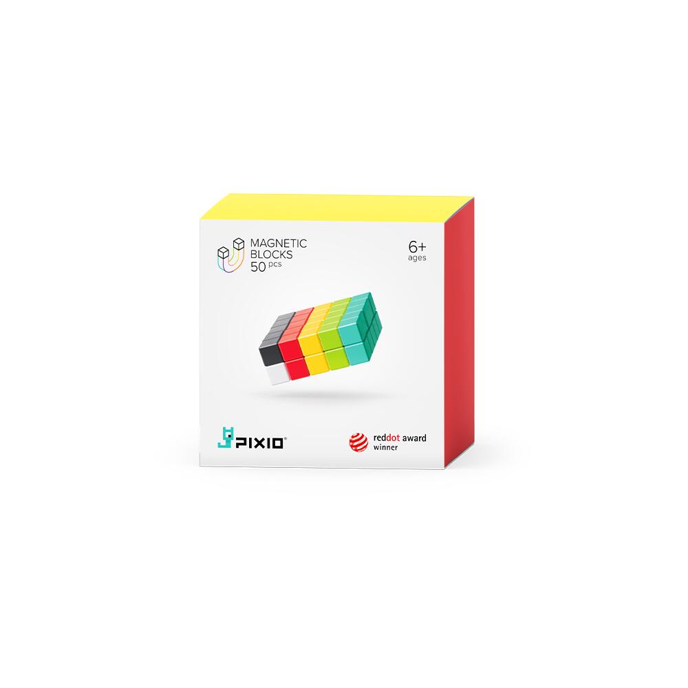 Pixio-PIXIO-50 İnteraktif Mıknatıslı Manyetik Blok Oyuncak-İnteraktif Oyuncak-1-Milagron.com