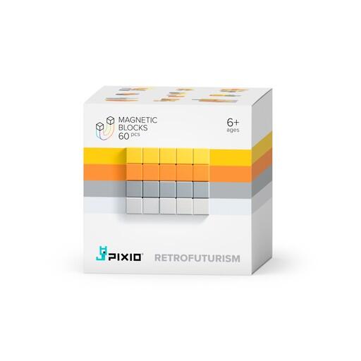Pixio-Pixio Abstract Retrofuturism İnteraktif Mıknatıslı Manyetik Blok Oyuncak-İnteraktif Oyuncak-1-Milagron.com