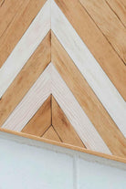 Postotto Design Studio-Geometrik Çift Kişilik Ahşap Yatak/ Baza Başlığı-Yatak-3-Milagron.com