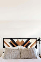 Postotto Design Studio-Maya Çift Kişilik Ahşap Yatak/ Baza Başlığı-Yatak-1-Milagron.com