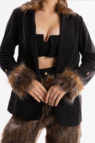 Ramme-Raider Fur Jacket With Animal Print v2-Ceket-1-Milagron.com