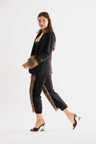 Ramme-Raider Fur Jacket With Animal Print v2-Ceket-3-Milagron.com